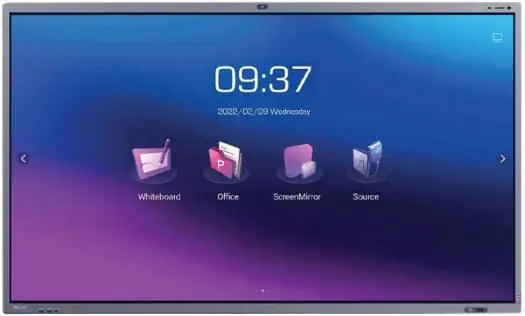 Interactive Smart Panel home screen